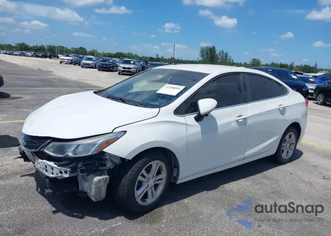 2017 Chevrolet Cruze Lt Auto из США, поврежденный, VIN 1G1BE5SMXH7207210